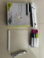 3D LED Light Glass Acrylic Writing pad