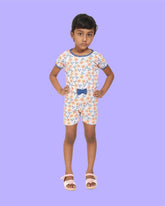 Kids Printed Jumpsuit